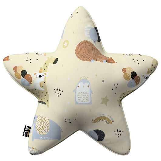 poduszki do pokoju dziecka Poduszka Lucky Star beżowa