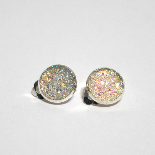 klipsy Klipsy - Druzy jasne, pastelowe