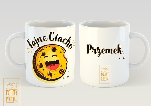 Kubek Fajne Ciacho FajnyMotyw