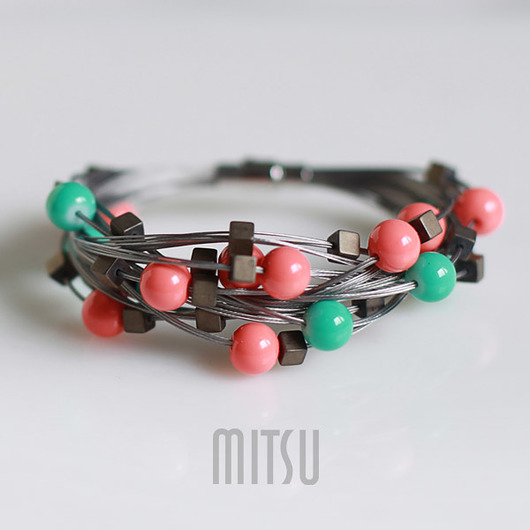 Koralowo - Turkusowa Mitsu