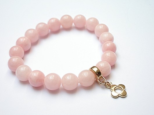 Pastele /light pink/ - bransoletka KiKa pracownia