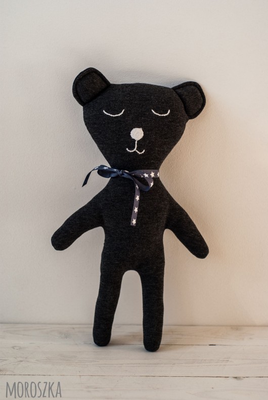 Przytulanka  pluszowy Gwiezdny miś Duży Handmade moroszka
