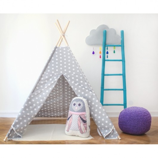 Namiot tipi w groszki TeePee