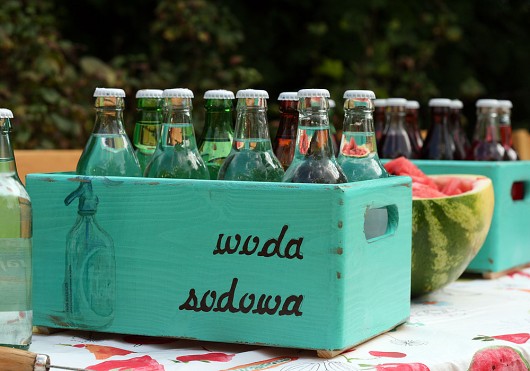 woda sodowa - skrzynka  Studio Mini Forma