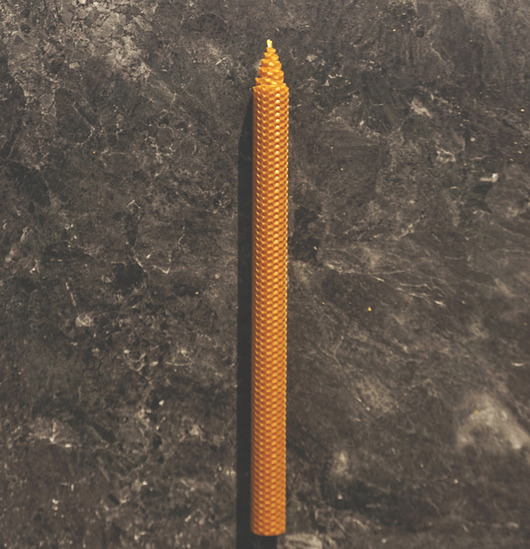 świece zapachowe Gromnica z węzy pszczelej z czubkiem (41 cm)