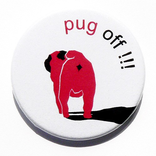 Pug off Pink Pug Design