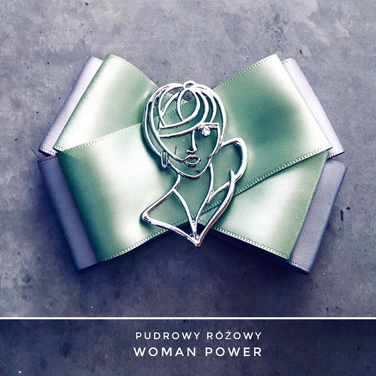 broszki Brosza  Woman Power NEW