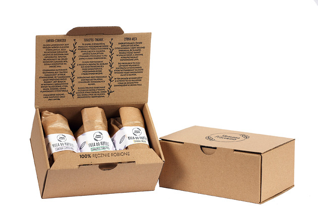 produkty do kąpieli Box prezentowy 3 kule do kąpieli