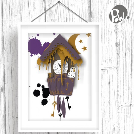 Zaczarowane Chwile... art print A4 Parallel World