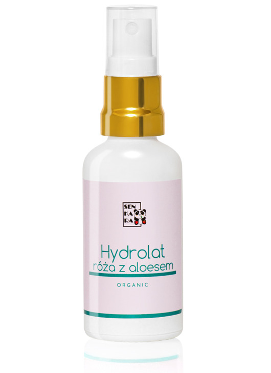 hydrolaty do twarzy Hydrolat Róża z Aloesem naturalny tonik