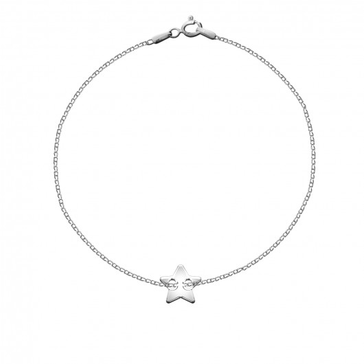 Bransoletka Tiny Chains - gwiazdka by ilo