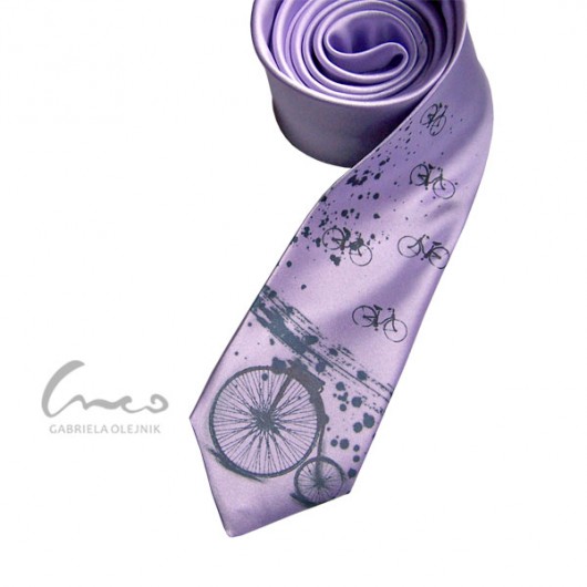 Krawat Bicykl Gabriela Krawczyk