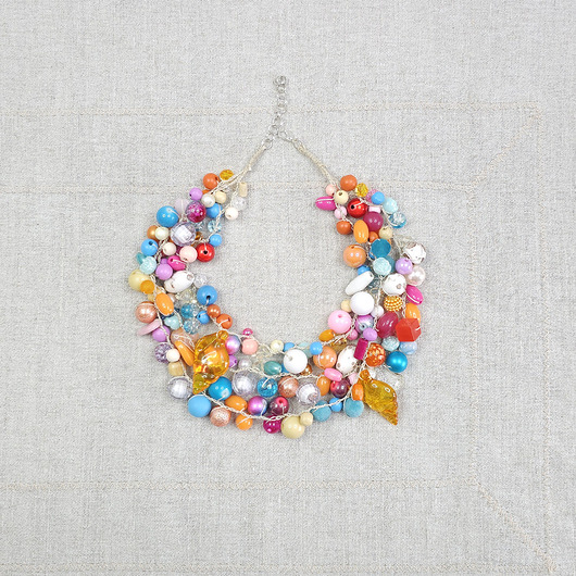 kolie 7017 Naszyjnik "Pastelowy Koktajl"