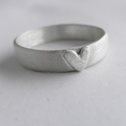 pierścionki srebrne Pierścionek SERDUSZKO 