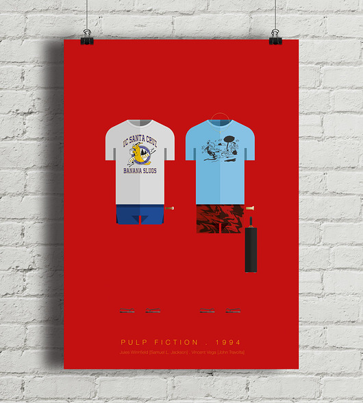 Plakat Pulp Fiction  minimalmill