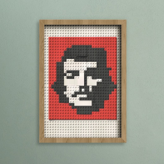 plakaty Plakat - Lego Che Guevara