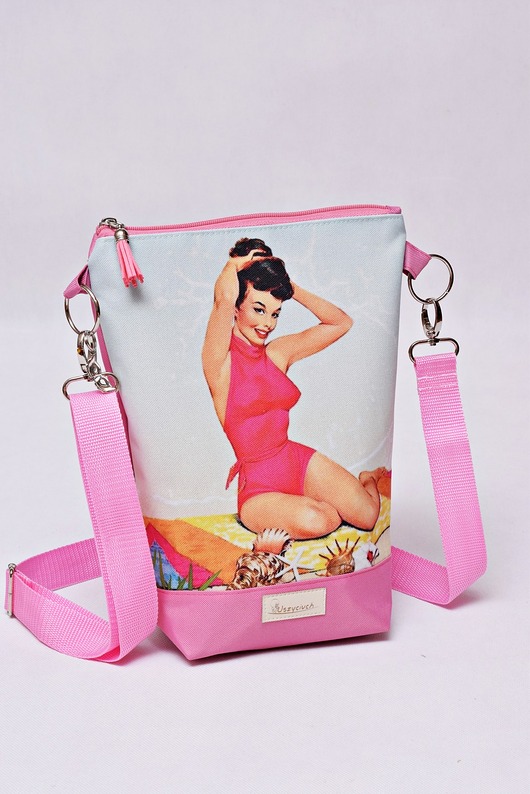 torby na ramię Torebka listonoszka damska torba mała torebka przez ramię pin up