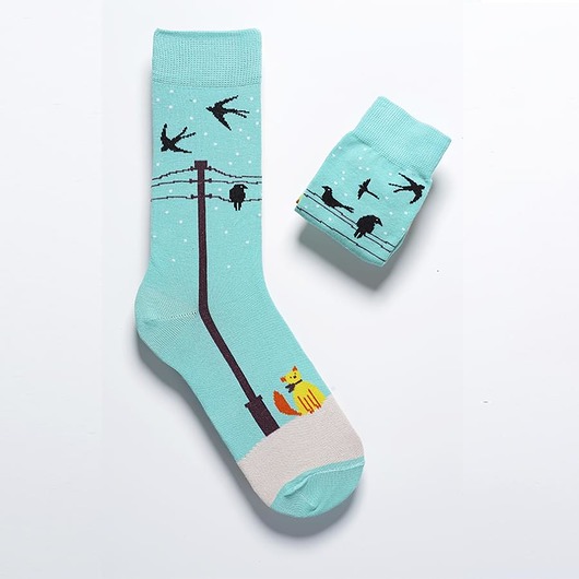 Kolorowe Skarpetki - Spring Socks Prezent Socks
