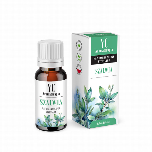 zapachy - inne Naturalny Olejek eteryczny Szałwia 10ml- Your Candle Aromatherapy