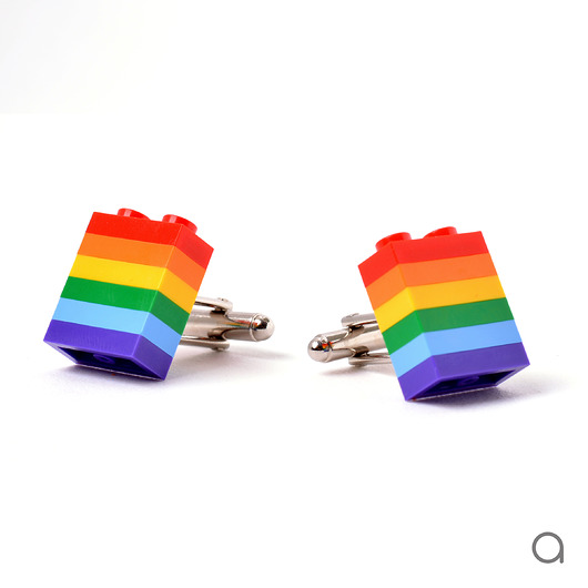 spinki do mankietów Spinki do mankietów - Tęcza