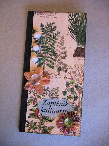 zapiśnik kulinarny Galeria Belladonna