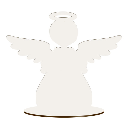 dekoracje świąteczne Anioł Stróż Figurka na Podstawce Stojąca Dekoracja Święta Komunia 10SZT