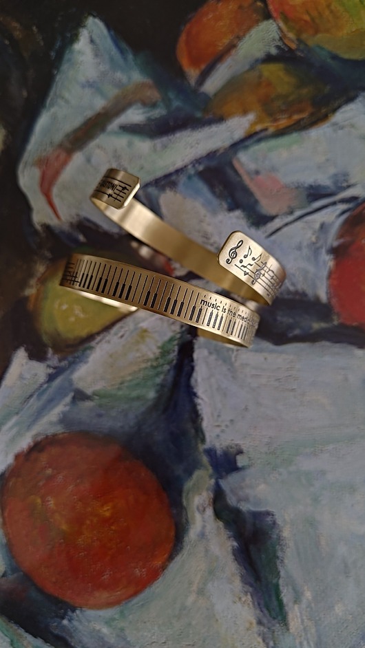 bransoletki złote Bransoletka MUSIC