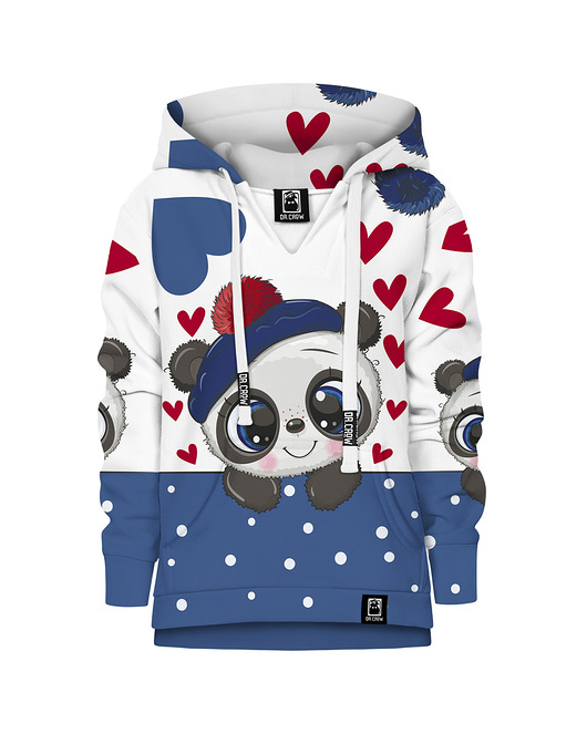 bluzy dla chłopców Bluza Chłopiec DR.CROW Panda