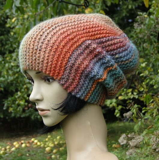 czapki damskie dymne pastele / czapka beanie