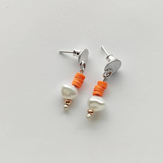 kolczyki z kamieniami Kolczyki OKRĄG