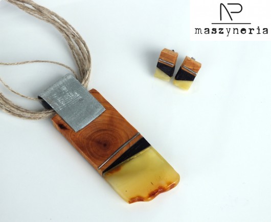 Wood&Amber Komplet Cyprys Maszyneria