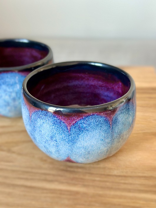 kubki Zestaw ceramicznych czarek (2 szt.)