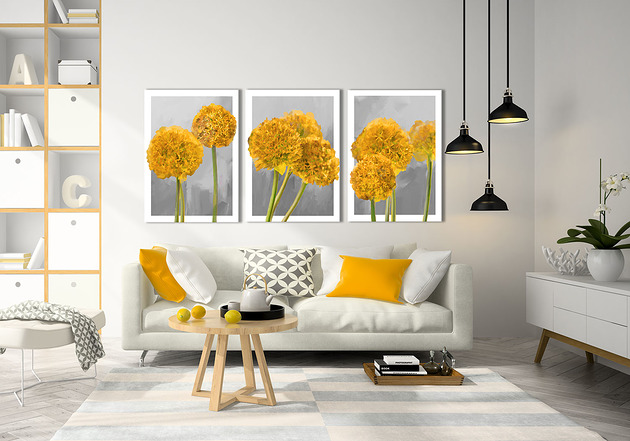 obrazy OBRAZ NA PŁÓTNIE - 3 części 50x70