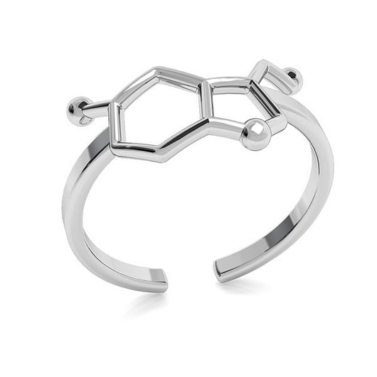 pierścionki srebrne Pierścionek SEROTONINA- srebro