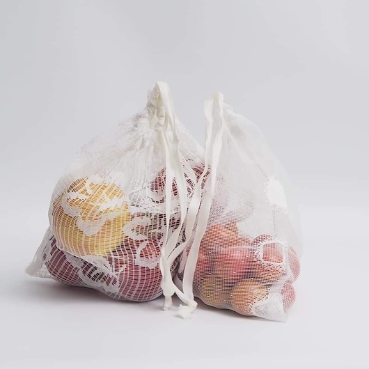 torby na zakupy Worek 2 sztuki zero waste 100% recykling