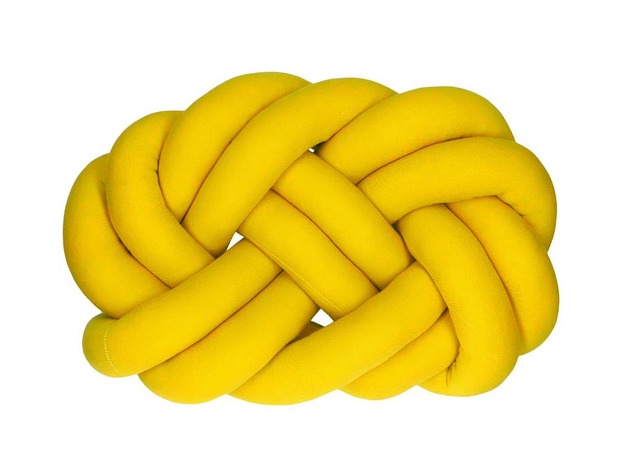 Pleciona PODUSZKA SUPEŁ KNOTPILLOW 40x30 YOULINKA