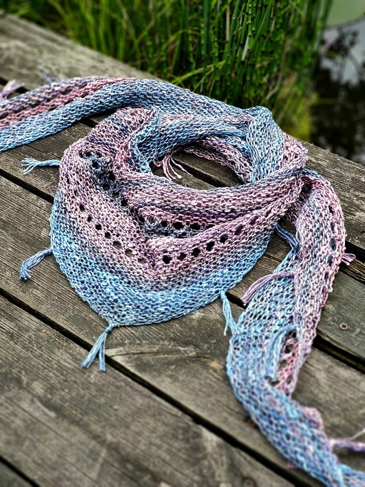 szale damskie Flowers / chustka