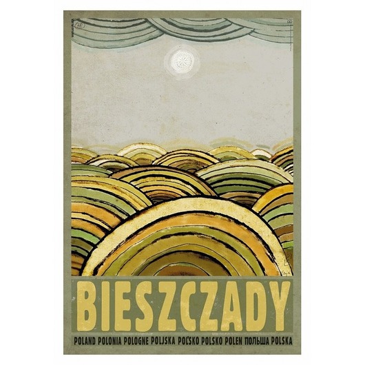 kartki okolicznościowe - wydruki Kartka pocztowa - Bieszczady