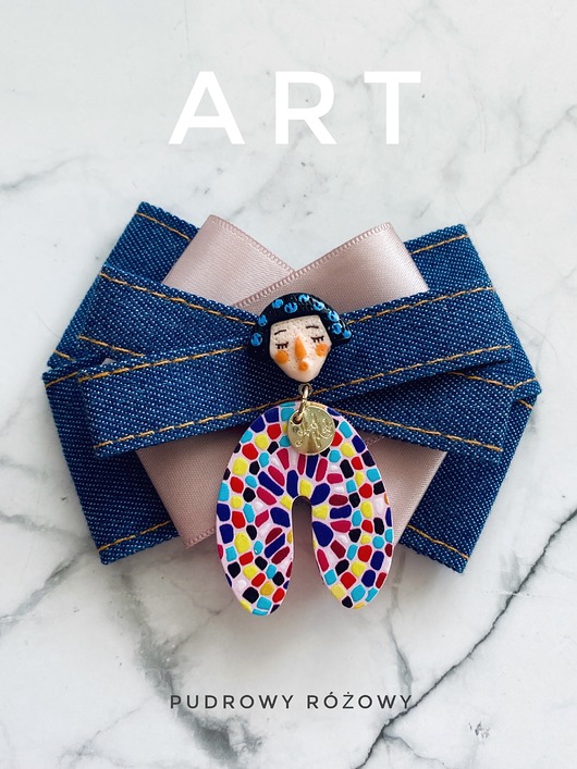 broszki Nowa Kolekcja ART z postaciami 3d wyrwanymi z obrazu