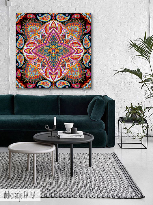 Mandala - dekoracje ścienne Dekoracje PATKA Patrycja Kita
