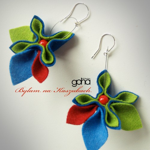 byłam na Kaszubach -Biżuteria Autorska FlowerFelt Design