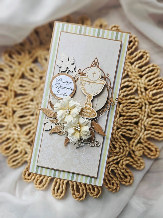 kartki na komunię Kartka komunijna