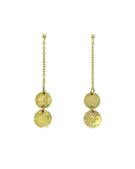 kolczyki z mosiądzu Kolczyki PLANETY No. 3