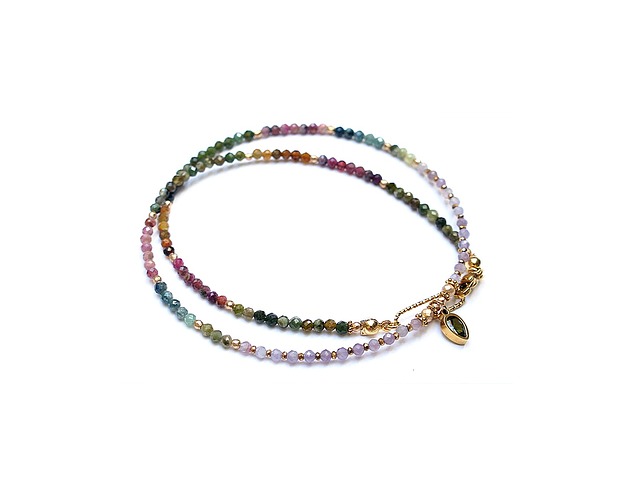 chokery Turmaliny /choker/ vol. 51 naszyjnik /23.03.26/- Szlachetna kolekcja