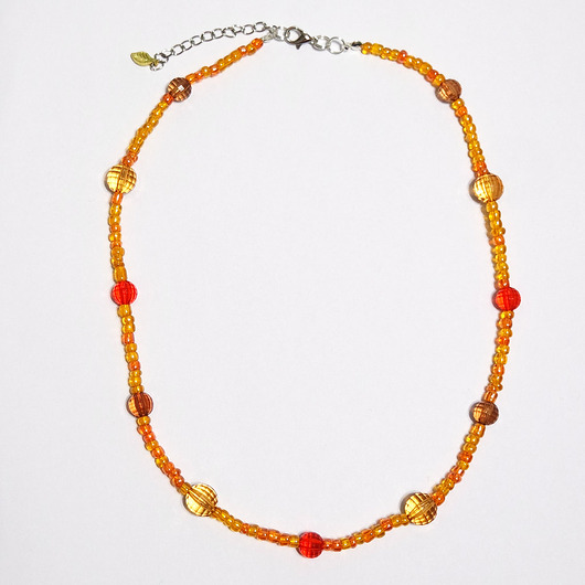 naszyjniki - inne Naszyjnik - Pomarańcza