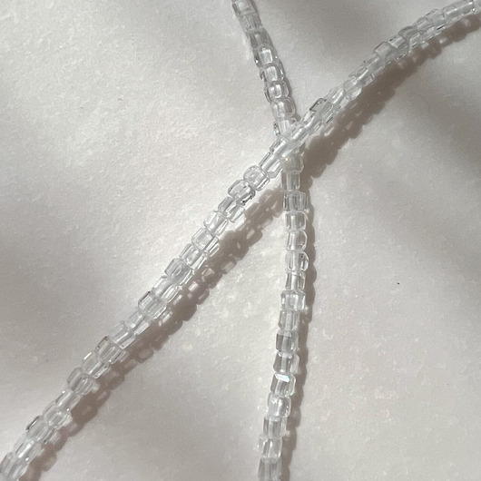 korale Naszyjnik Cyrkonie kryształ