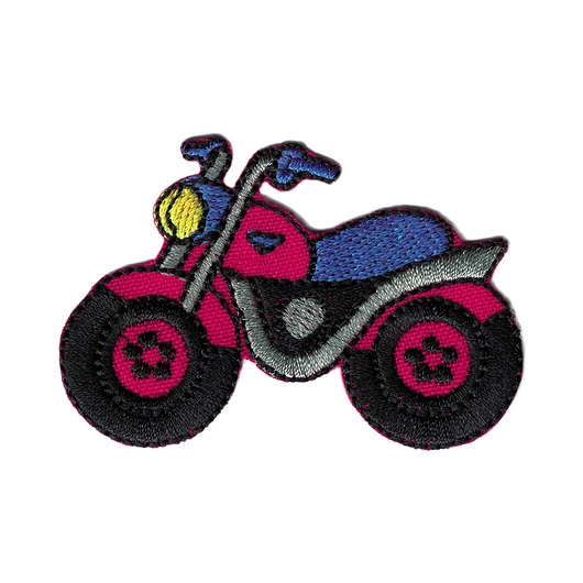 naszywki na ubrania Naszywka naprasowanka MOTOR MOTOCYKL termoprzylepna haft 6,4x4,3cm