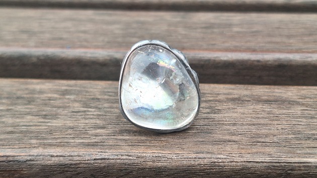 pierścionki - różne Kryształ górski - pierścionek