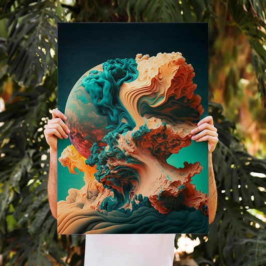 plakaty Plakat Narodziny Planety