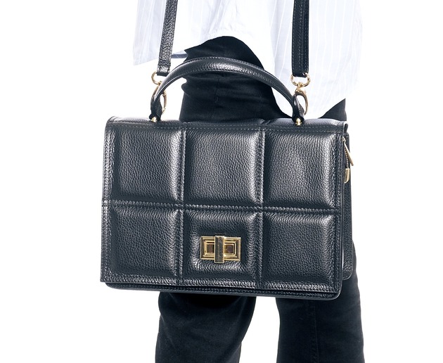 torby na ramię Torba skórzana Shopper (7012)